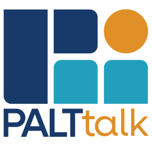 Logo for the PALTtalk series of podcasts